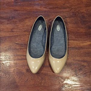 Dr Scholls Nude Flats Sz 10